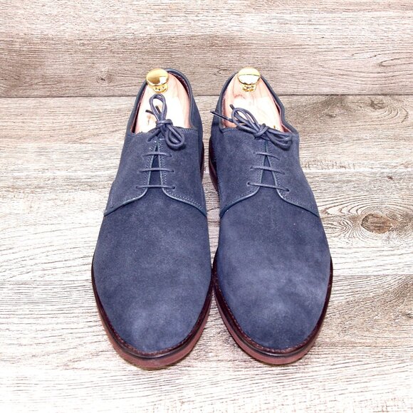*NIB* $443 Allen Edmonds NOMAD 10.5 D + Matching Belt 34 - Navy * add $15 Trees main image 15
